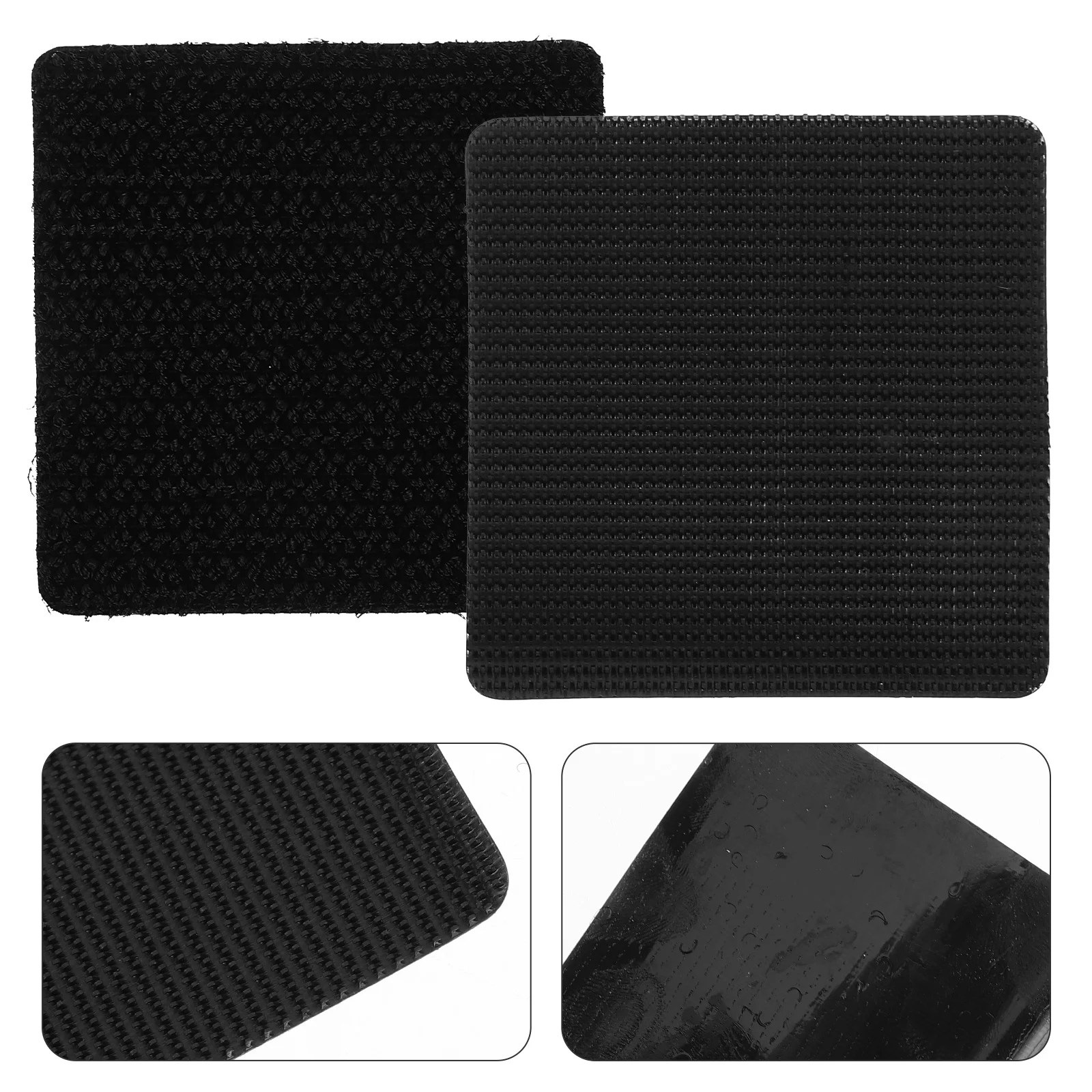 

10 Sets Foot Pads Car Carpet Hook and Loop Tape Gripper Adhesive Nylon Hot Melt Automotive Floor Mats