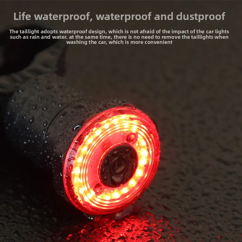 

Умные светодиодные велосипедные фонари, передний задний фонарь, 5 режимов, перезаряжаемый через USB, дорожный MTB велосипедный фонарь, фара, фонарик, группа велосипедных фонарей