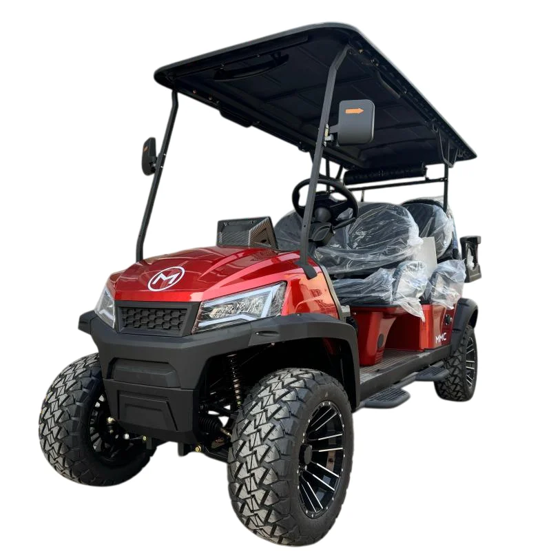 Hot Sale 60V/72V Lithium Battery Golf Buggy Alum Chassis Street Legal Lifted 4-wheel drive Golf Carts 4 Seats Electric Golf Cart