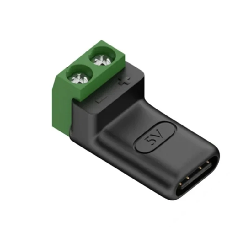  5V Crimp Terminals Block Solderless Type C Connectors Terminals Adapter