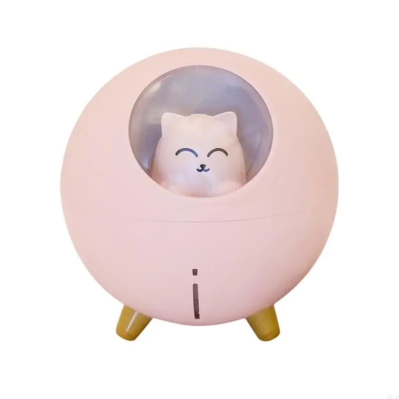 D0ab dễ thương cho mèo tinh dầu khuếch tán USB mát mẻ Humidifier siêu âm khuếch tán