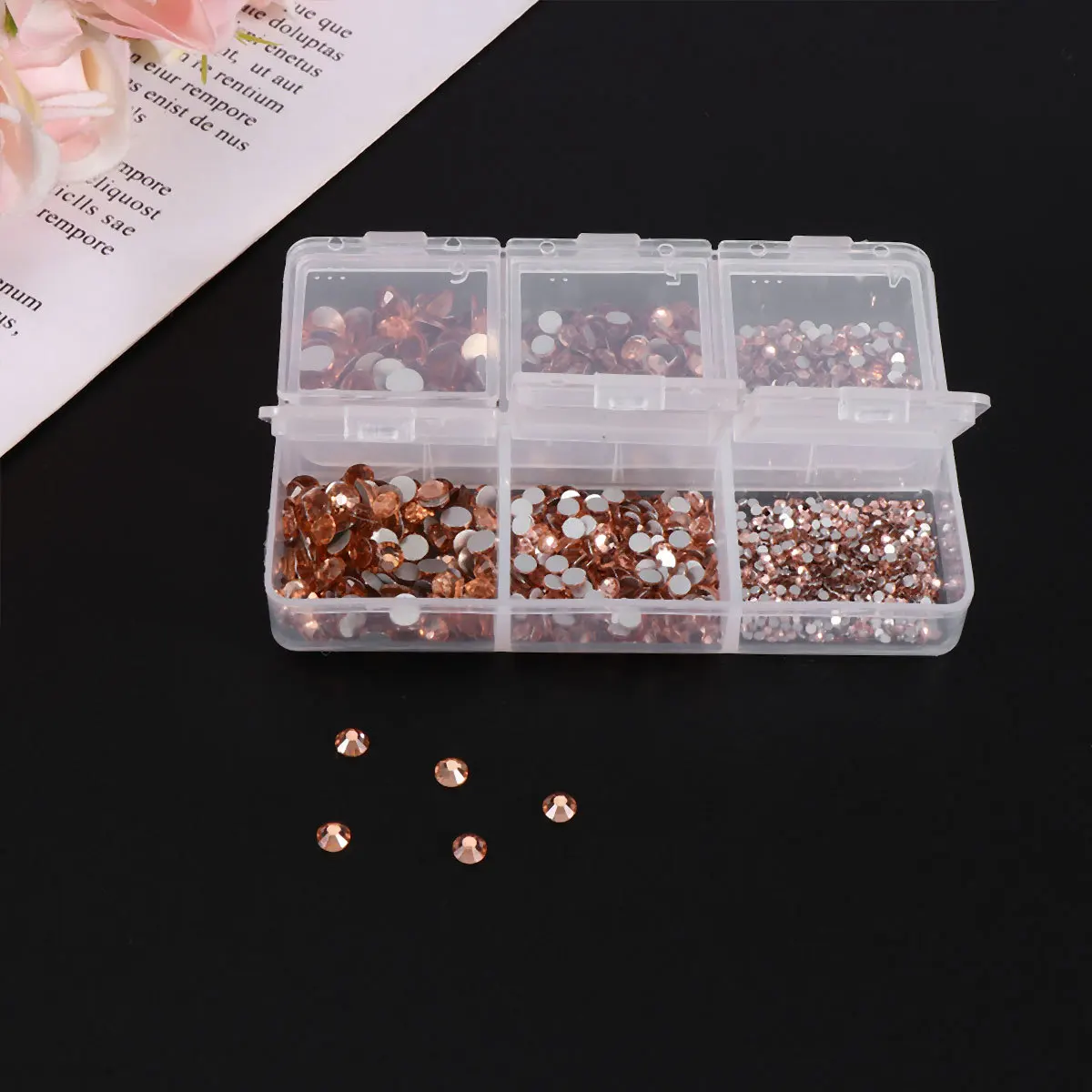 Manicure strass arte do prego adesivos de vidro cor diy decoração para senhoras manicure strass decoração da arte do prego