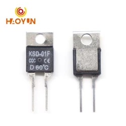 KSD-01F JUC-31F 40C 45C 50C 55C 60C 70C135C DegC NC Normally Closed NO Normally Open 1.5A Thermal Switch Temperature Sensor Ther