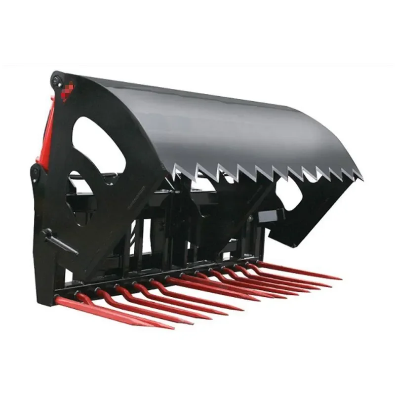 Heavy Duty Silage Shear Grab for Tractor Agricultural Machinery Loader Tools Farm Equipment Accessories