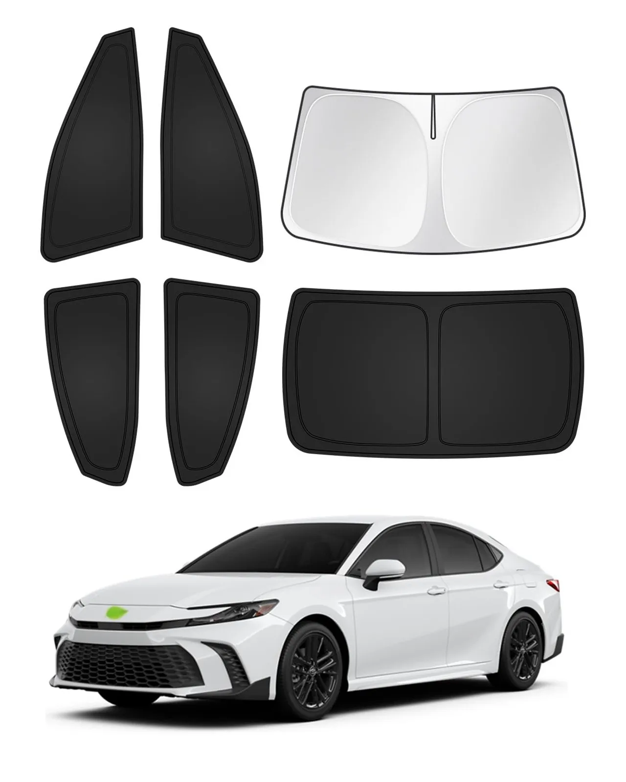 

Sunshades for 2025 2026 Toyota Camry Accessories Windshield Sun Shade Side Re...