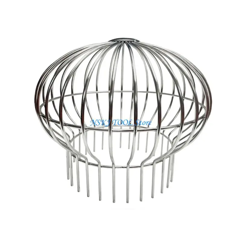 L8RC Strong Spherical Gutter Guards Anti Clog Designing Steel Drainage System Cover