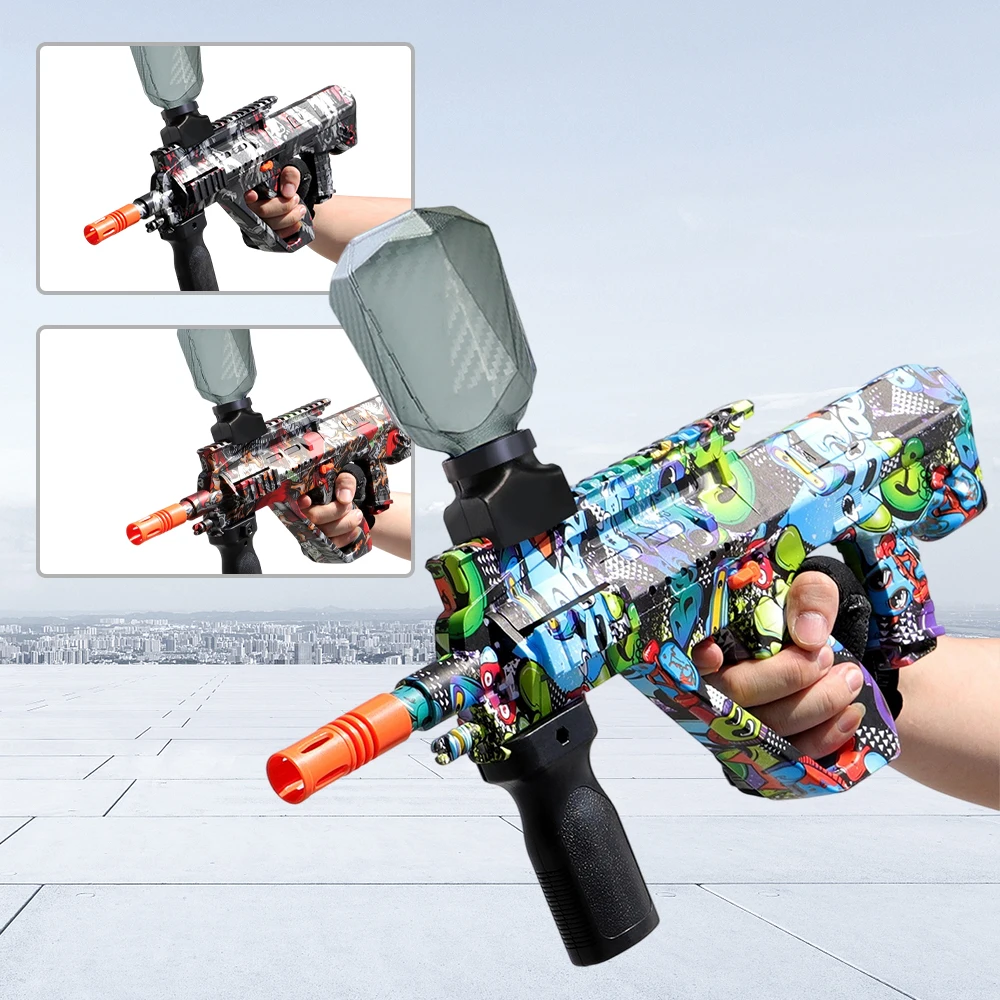 AUG Electric Gel Ball Blaster Toys,Splatter Ball Blaster for 14+,Outdoor Games Toys (gel ball not included)