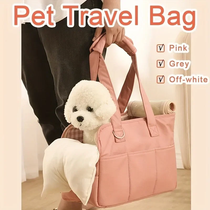 Compact & Versatile Pet Carrier - Comfortable, Safe Travel Bag ,Perfect for Vet Visits, Travel & Outdoors/ Dog Carrier  와인 캐리어