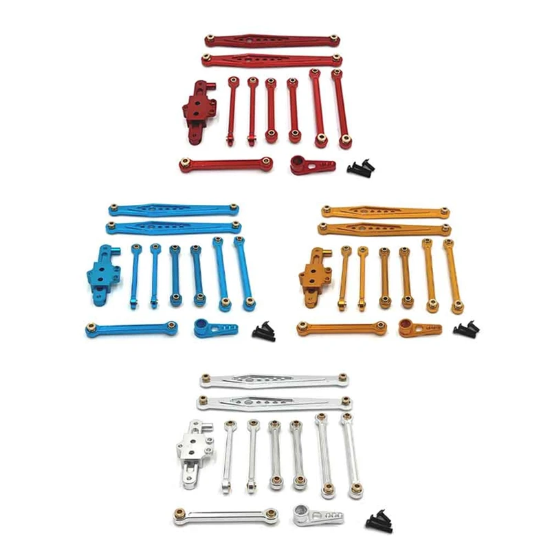 

WOWFU-RC Обновление автомобиля, комплект сервоприводов с фиксированной тягой рулевой группы для Wltoys 1/12 124006 12423 12427 Pro Детали для обновления радиоуправляемого автомобиля