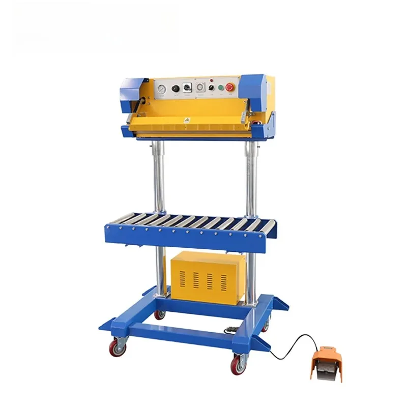 Vertical Pneumatic Foot Operated Bag Sealer Large Heavy Foil Plastic Sacks Commercial Practical Heat Sealing Packaging Equipment