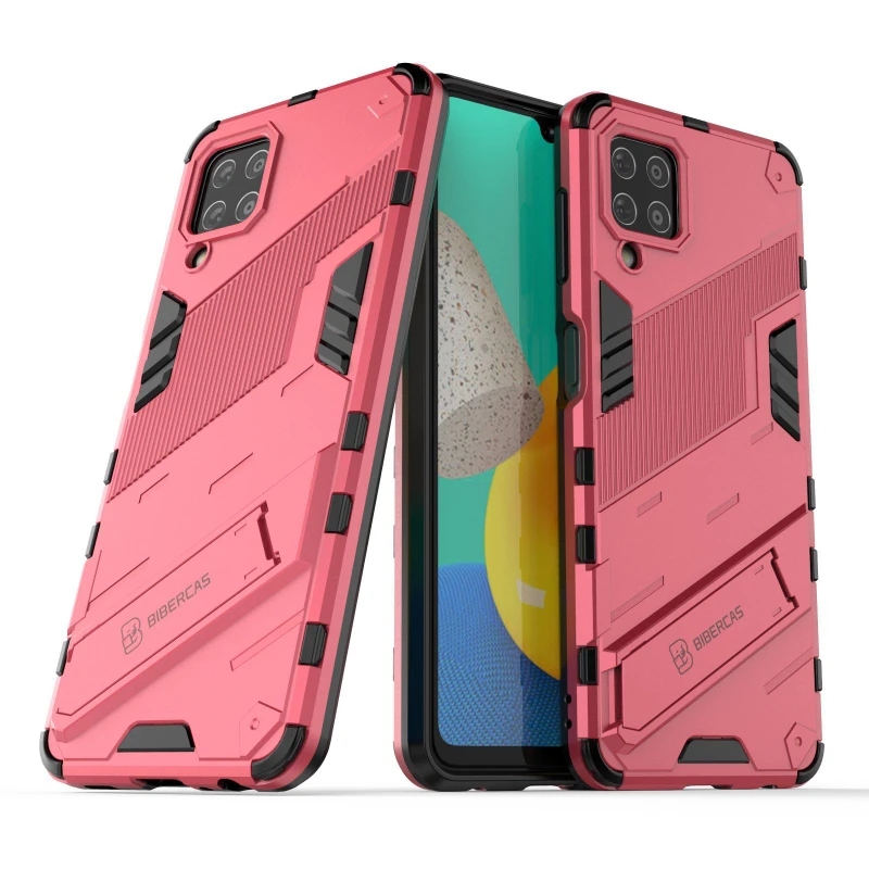 For Samsung Galaxy M32 Shockproof Armor Phone Case For Samsung SM-M325F Anti-Fall Protect Back Cover Kickstand Coque