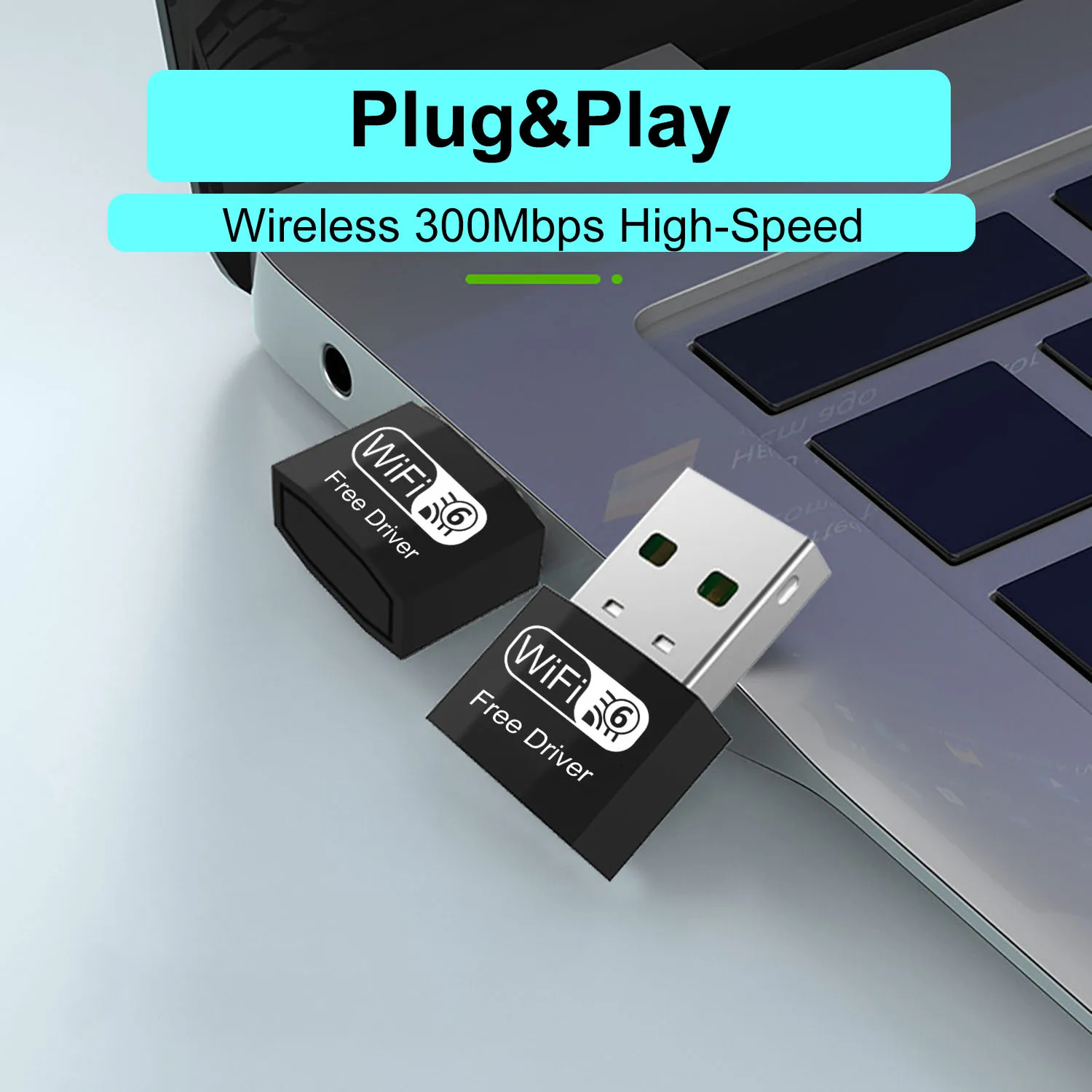 300Mbps 무선 USB 와이파이 어댑터 802.11N USB 2.0 와이파이 수신기 동글 300Mbps 무선 네트워크 카드 데스크탑 노트북 윈도우용