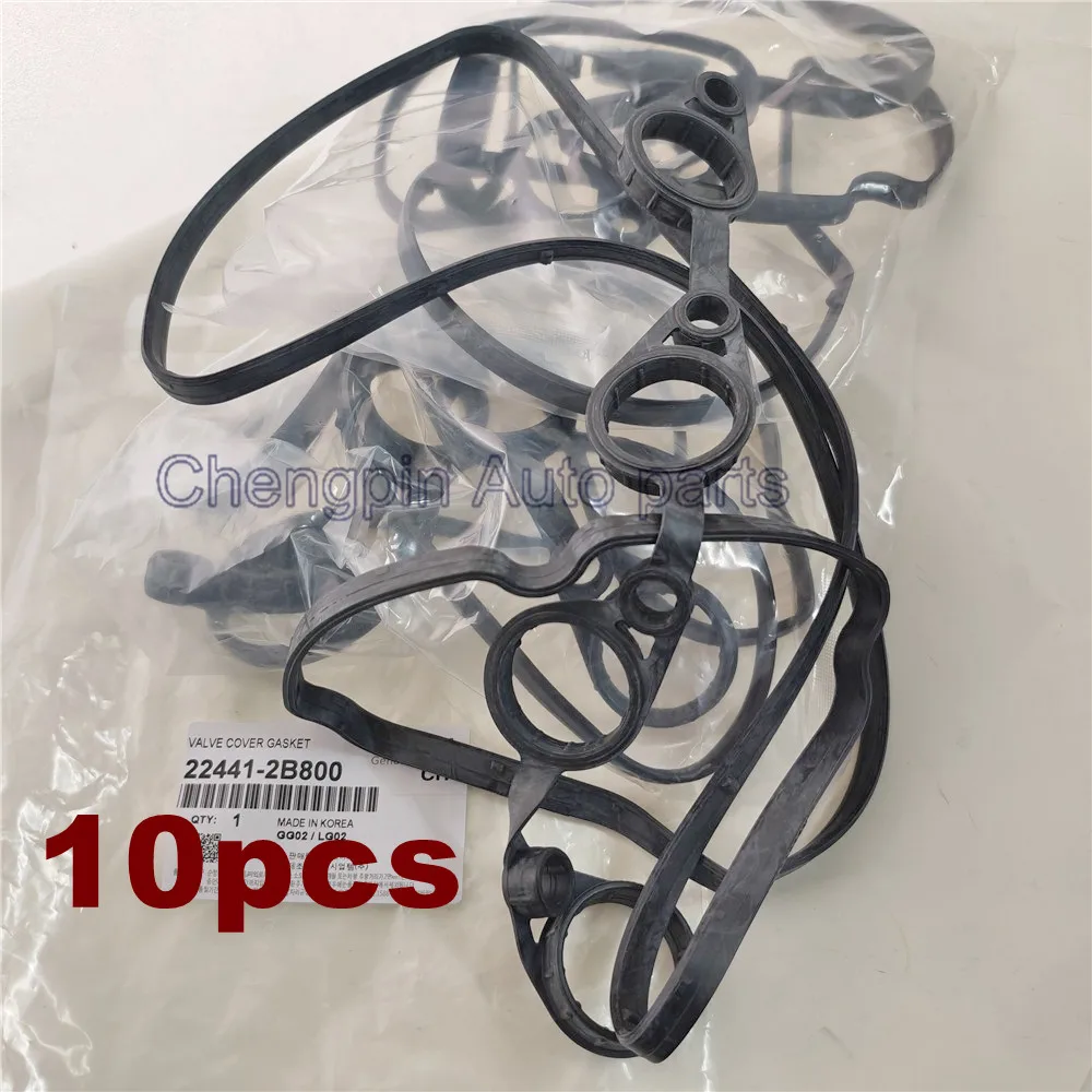 

10X 22441-2B800 автоматическая прокладка крышки клапана, прокладка двигателя, рокерная крышка для IX35 SONATA IX25 SONATA TUCSON SANTAFE 22441 2B800