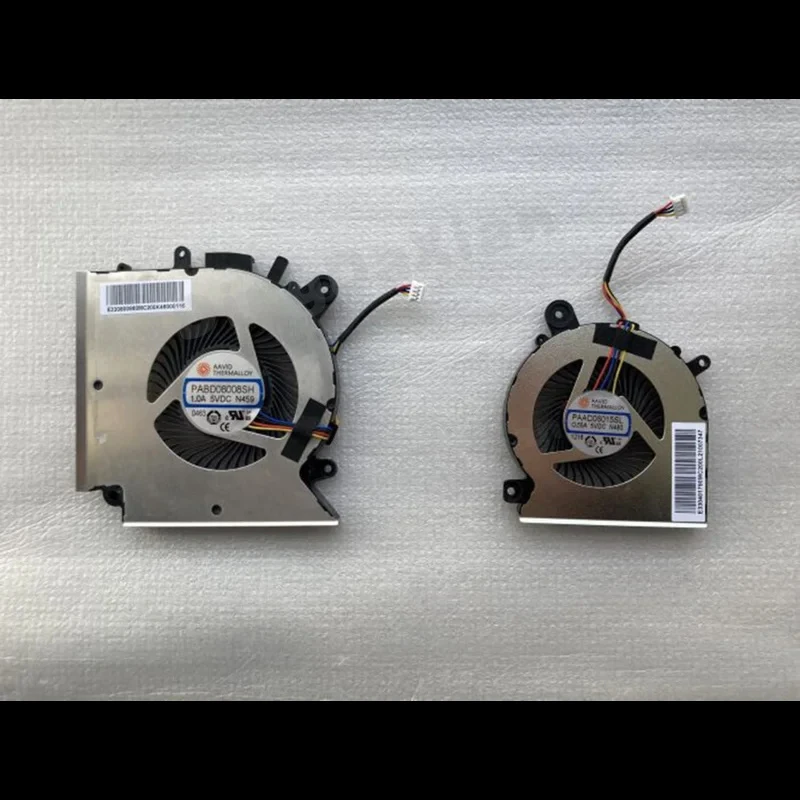 

Вентилятор охлаждения D+CPU + GPU для MSI Katana GF66 11SC 11UC 11UE 11UD MS-1581 PAAD06015SL N460 N459
