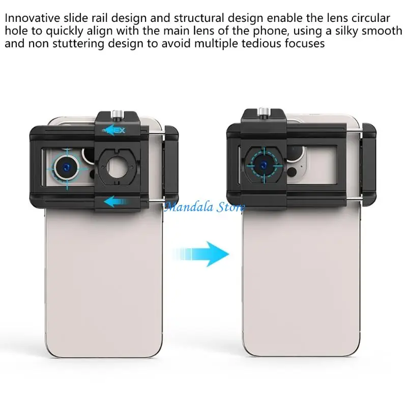 U2JC Multifunction Universal Lens for Mobile Phone 200x Microscope Lens
