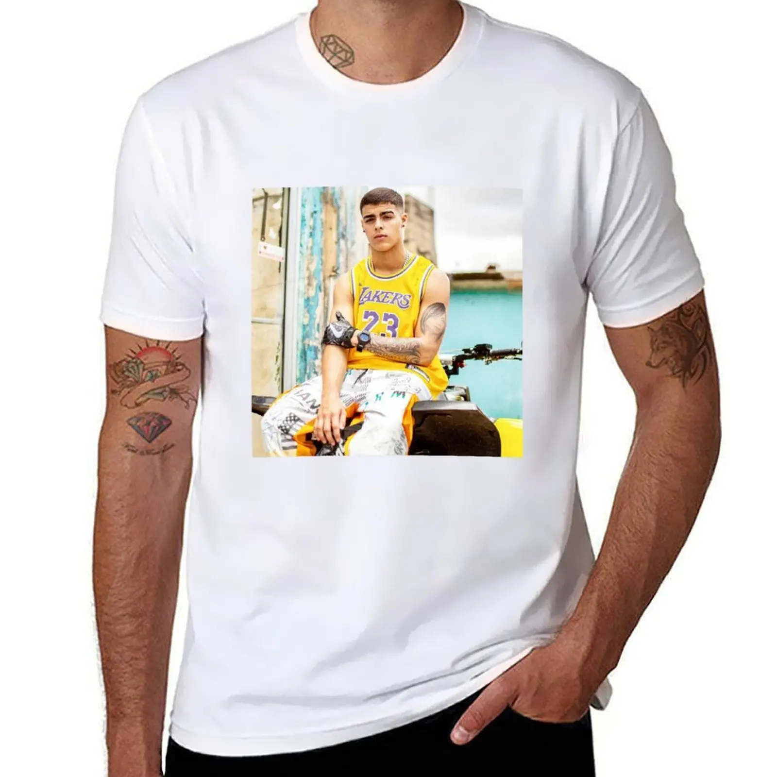 

LUNAY Yellow Jersey T-Shirt man t shirt cotton t shirts for man pack cotton T-Shirt