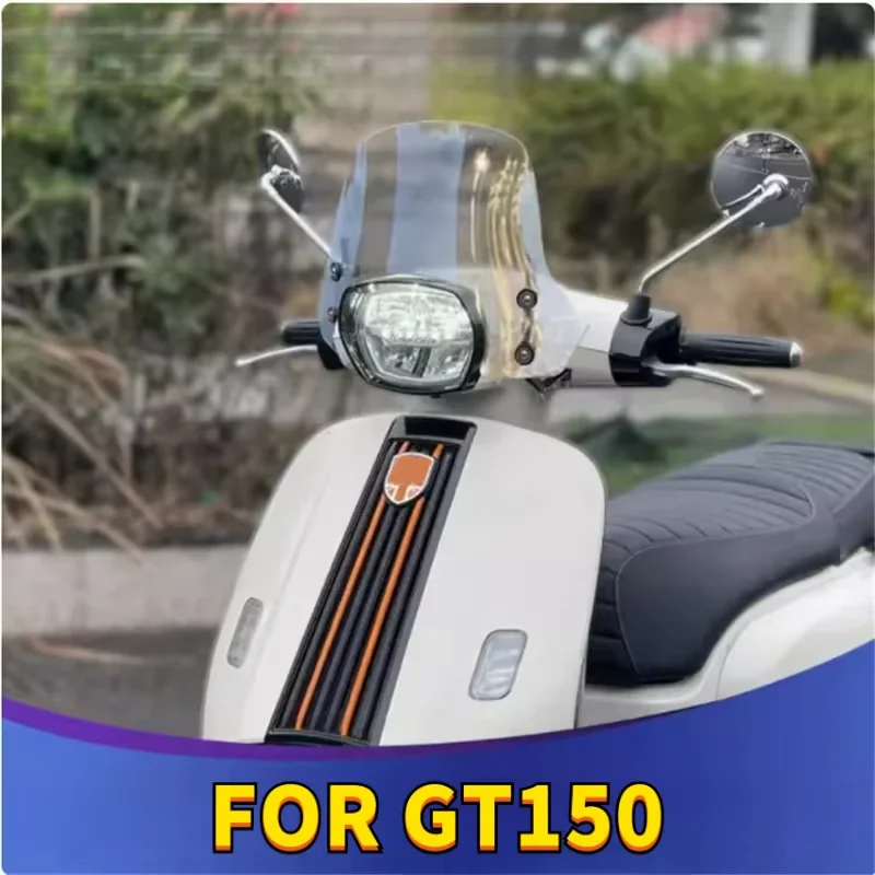 

For RA GT150 for Royal Alloy GT150 Modified Front Windshield Accessories Small Windshield Accessories