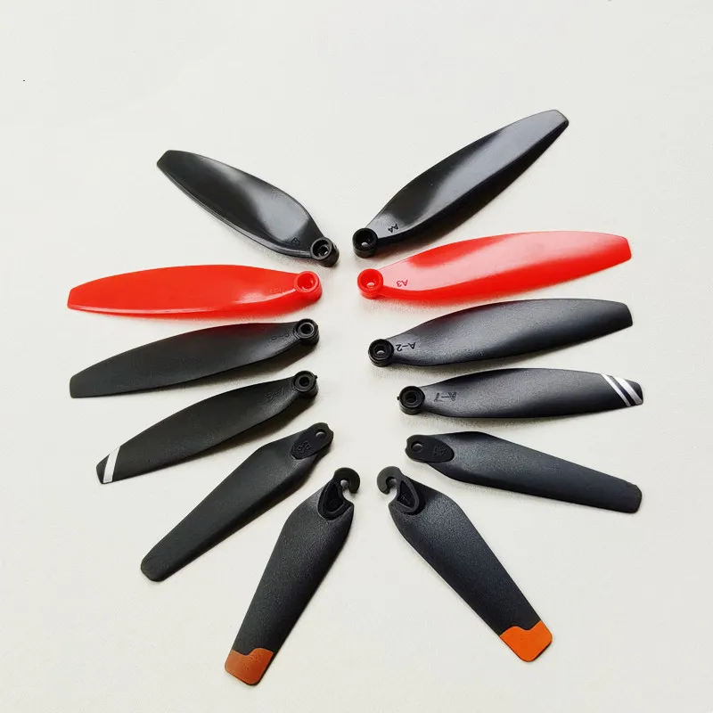 Foldable Blades CW CCW A B Propellers Length 58mm 66mm 71.3mm For R/C Drone Toys Quadcopter Spare Parts