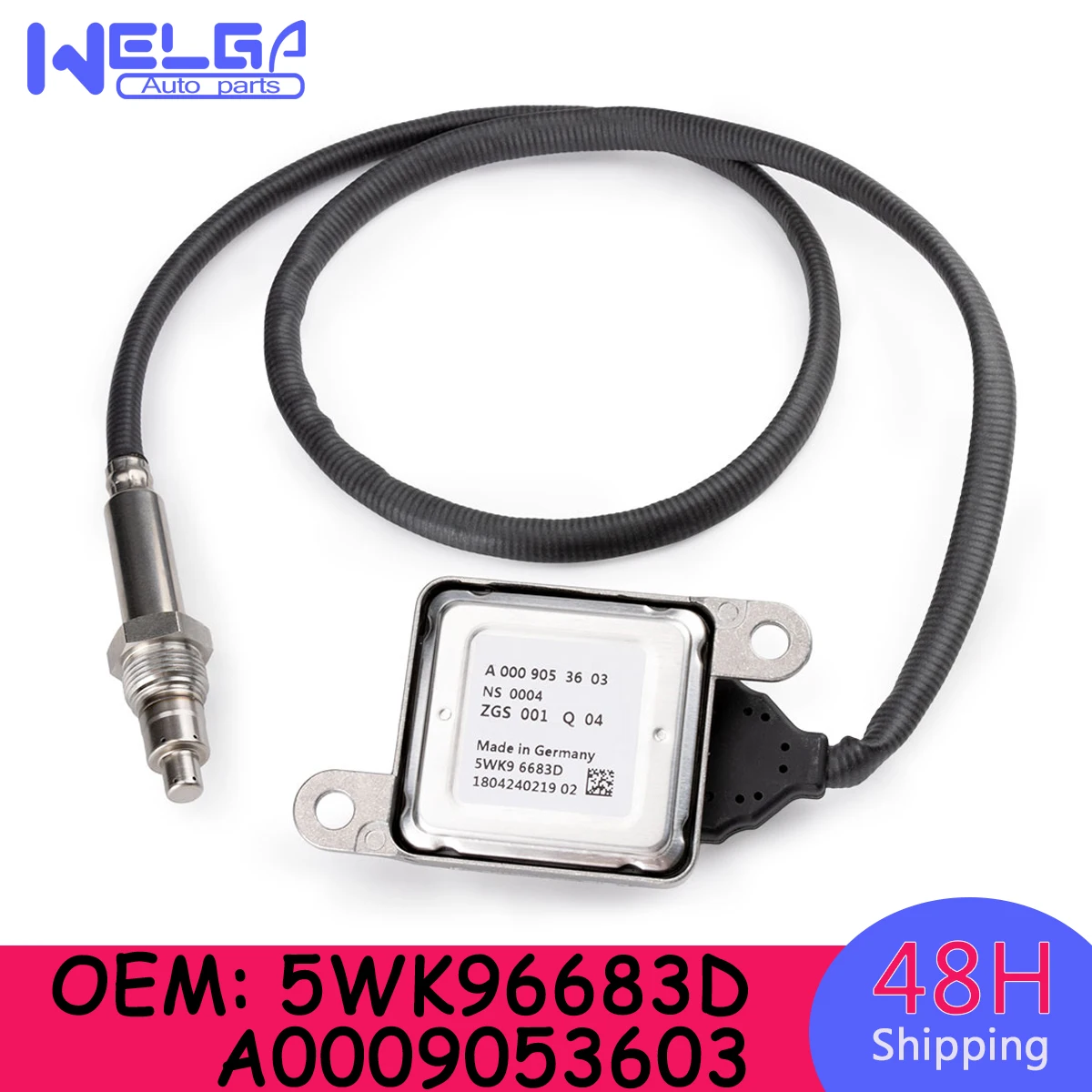 New 5WK96683D A0009053603 NOX Sensor  Nox Nitrogen Oxide Sensor Fits For Mercedes W205 W166 CLA350 GLE350 GLE400 ML350