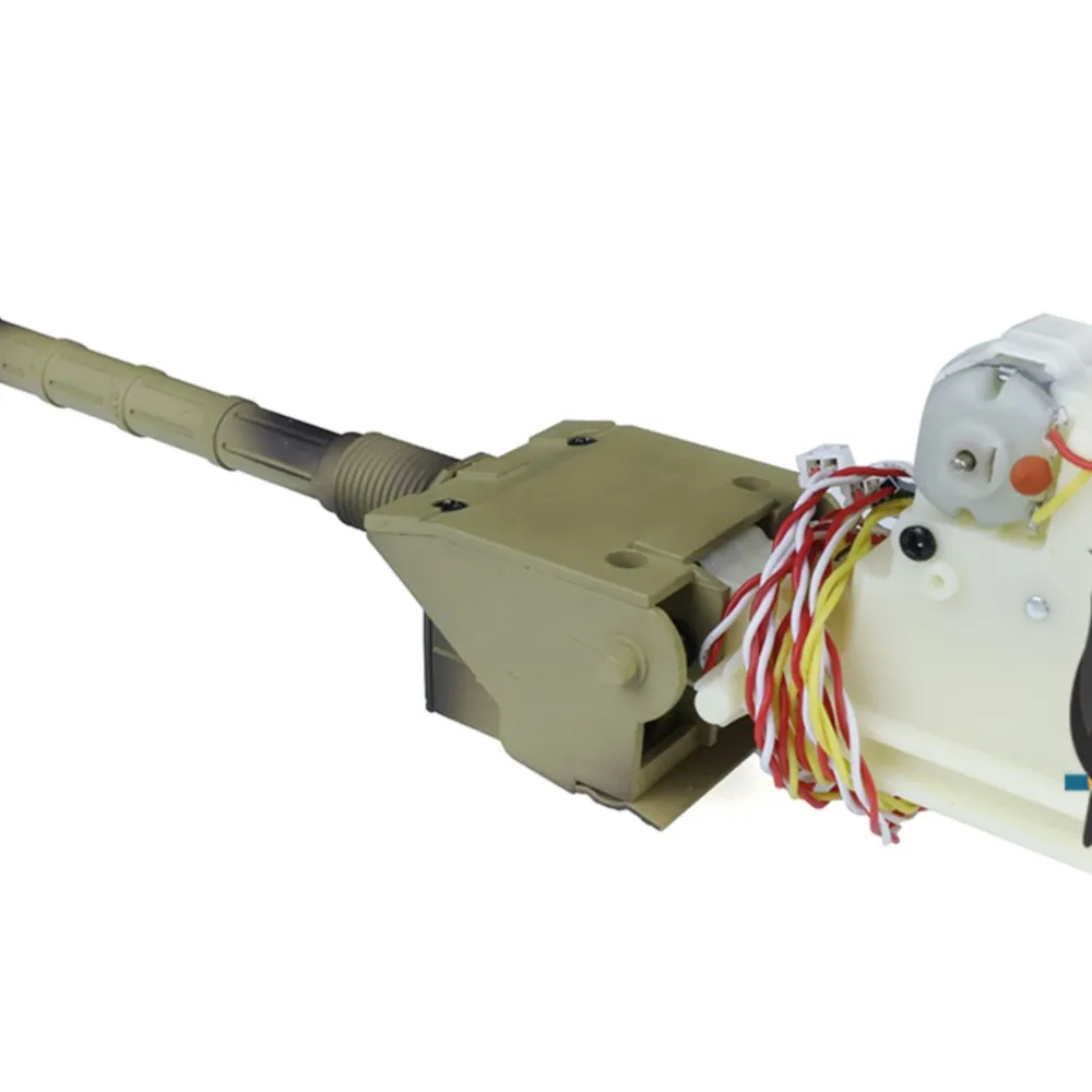 

Heng Long 1/16 Plastic Cannon Recoil BB Unit Spare for 3908 Challenger II 6.0 7.0 RC Tank Model DIY Toys Upgraded Parts