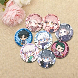 Ryomen Sukuna/Satoru Gojo Anime spille Fushiguro Megumi/Itadori Yuji/Choso Cartoon Badge stampa HD spille rotonde fatte a mano