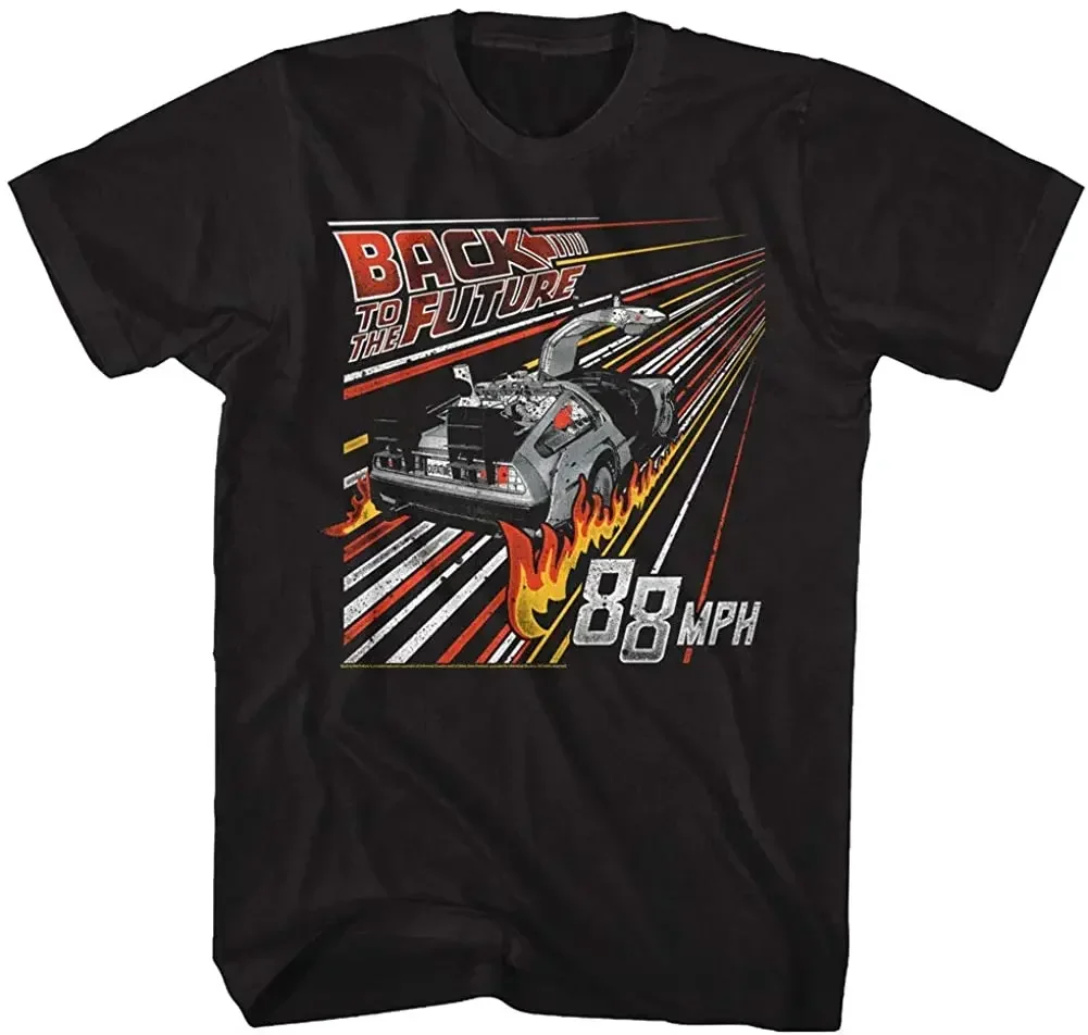 

Science Fiction Film Back To The Future DMC Sports Car T-Shirt 100% Cotton O-Neck Short Sleeve Casual Mens T-shirt Size S-3XL