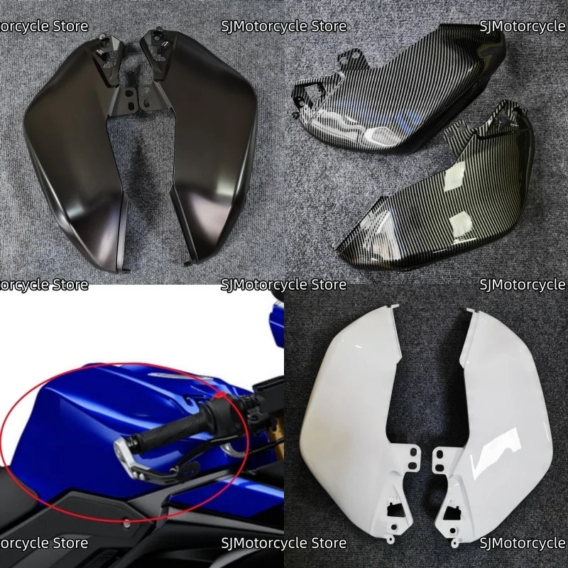 Tangki Bahan Bakar Sepeda Motor Penutup Sisi Atas Injeksi Fairing Cocok untuk YAMAHA YZF-R15 YZFR15 2018-2021 YZF-R125 YZFR125 2019-2022