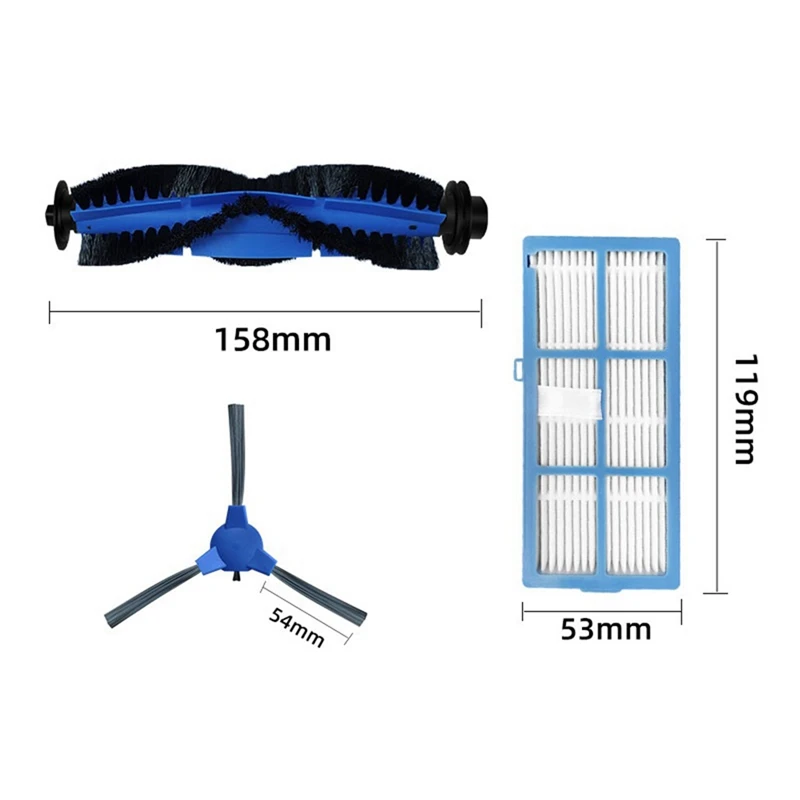 For Ultenic D5 Series D5S / D5S Pro / D5S Pro+ Robot Vacuum Cleaner Spare Parts Accessory Hepa Filter