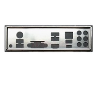 IO Shield Back Plate BackPlate Blende Bracket Bezel Motherboard Baffle for MSI B450M TOMAHAWK B450 TOMAHAWK MAX