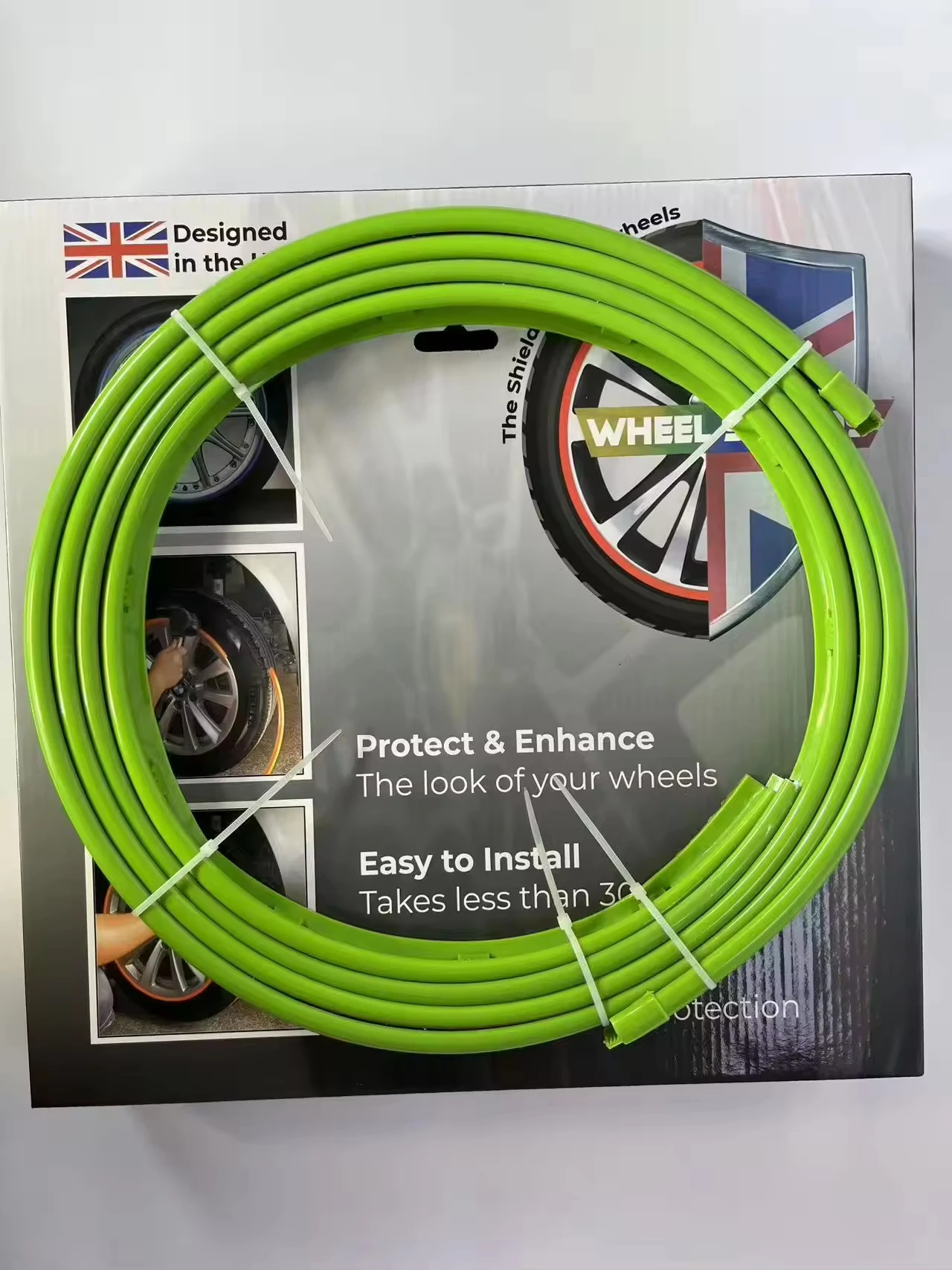 4 stks/set Universele Auto Stijlvol Voor 12 "-24" Auto/Vrachtwagen Legering Gator Beschermende Velgbeschermer Goede Kwaliteit