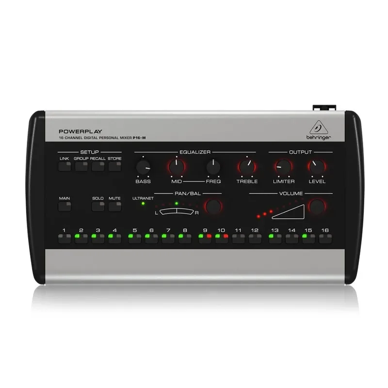 

Behringers Powerplay P16-M 16-channel Distribution Module Personal Monitoring System Digital Signal Adapte