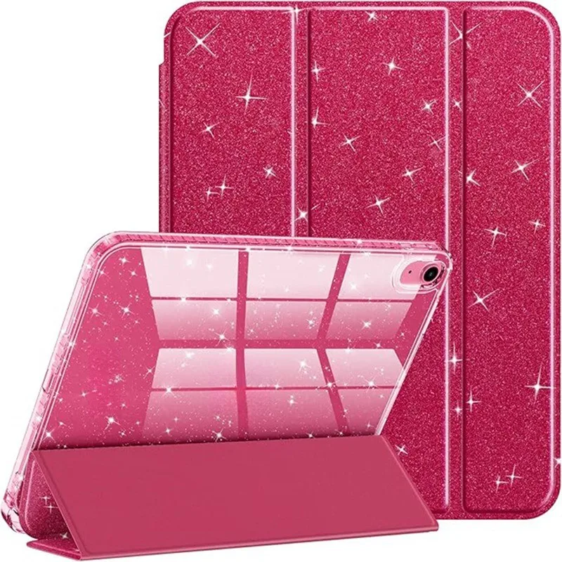 Für iPad Mini 6 7 10. 11. Generation Hülle Dreifach Faltbarer Magnetischer Ständer Stoßfeste Abdeckung mit Stifthalter – Detail 10