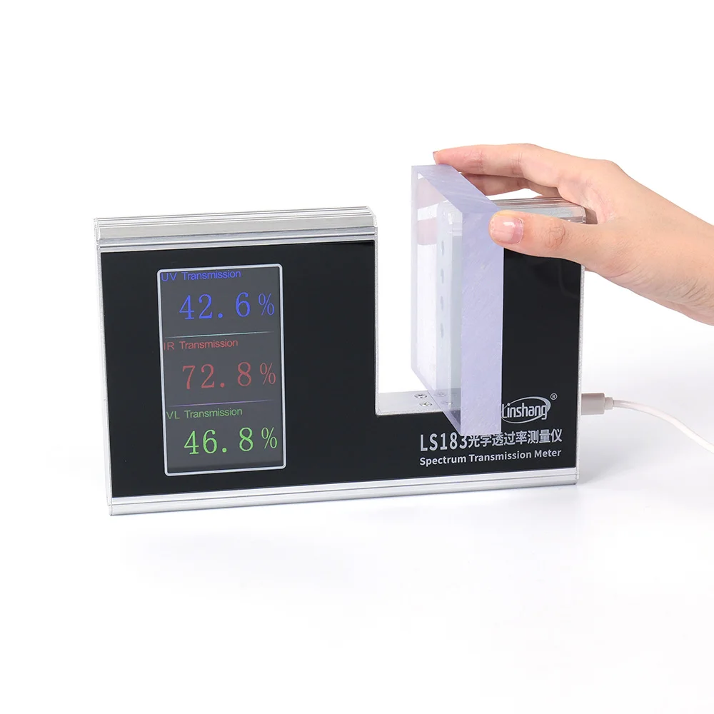 Customization LS183 Spectrum Transmission Meter for Transparent Materials VLT Visible Light Transmittance Measurement Glass PMMA