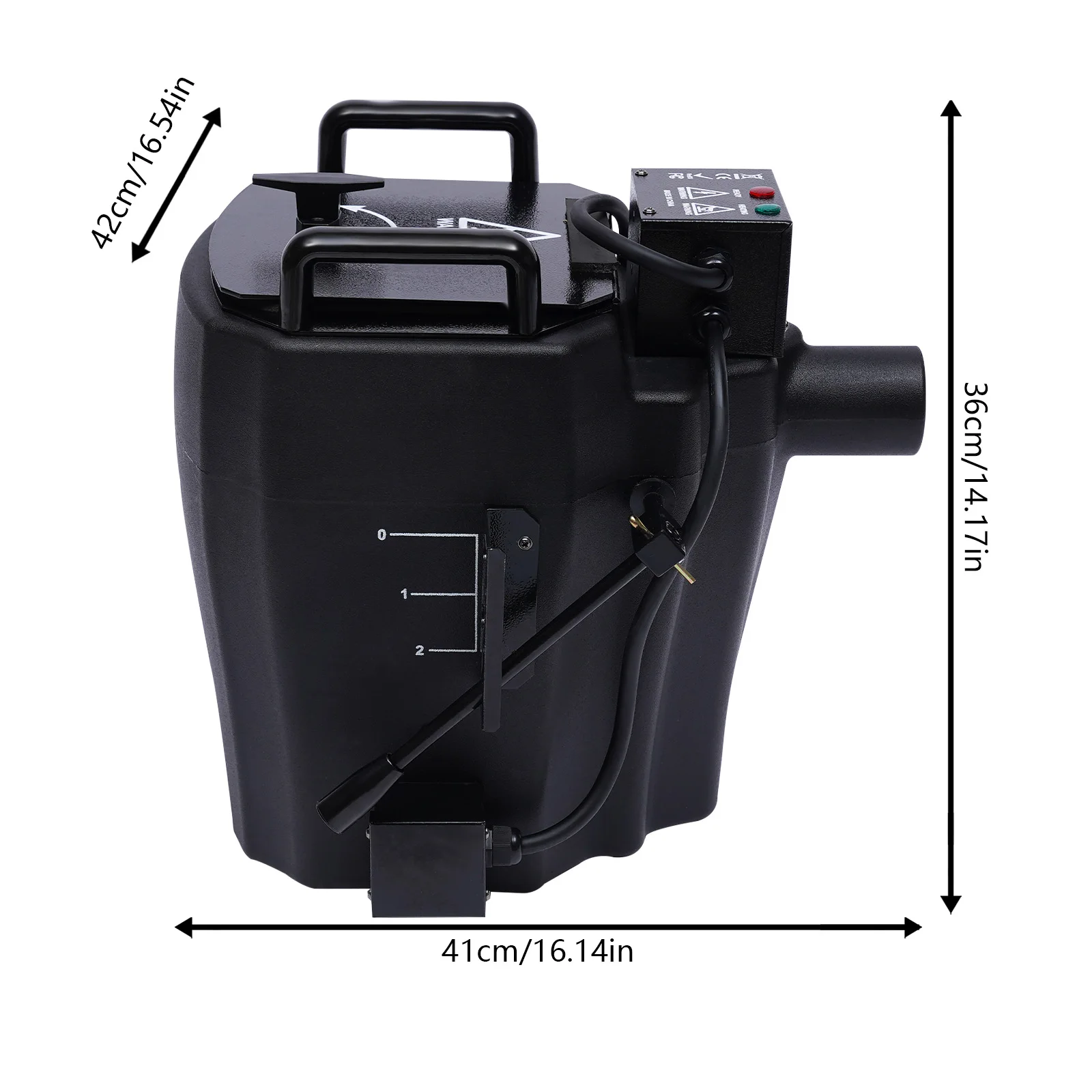 Máquina de hielo seco con efecto de escenario, máquina de niebla de hielo seco de 3500w, máquina de hielo seco con efecto de escenario, máquina de humo baja tumbada