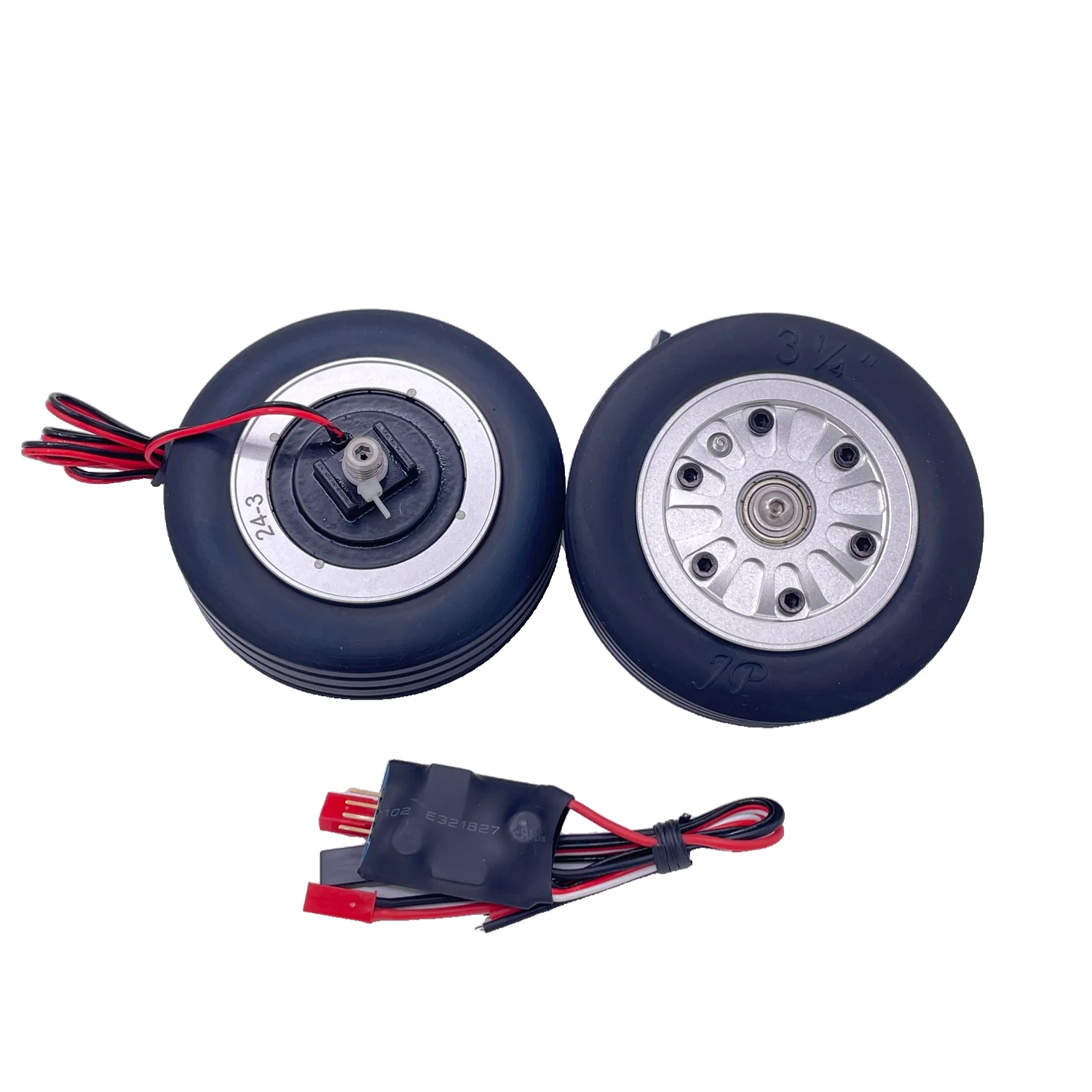 XAERO – roues de frein 86mm/95mm pour Jet RC, moyeu en aluminium robuste avec pneus en caoutchouc à haute friction, accessoires de train d'atterrissage