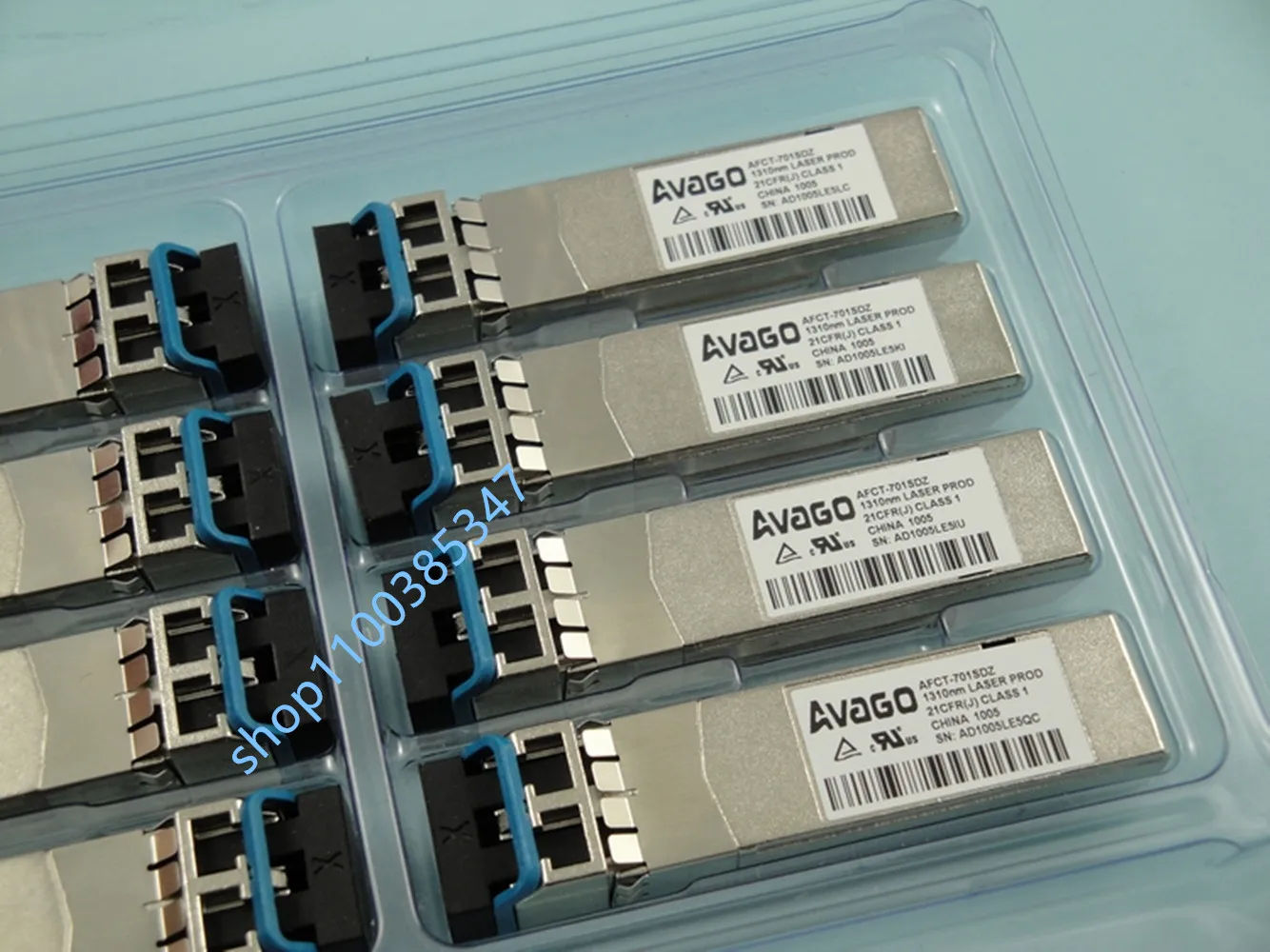 AVAGO 10G 10KM SFP Fiber Transceiver/AFCT-701SDZ/10G Single-mode optical transceiver/1310NM SFP+ 10KM fiber transceiver