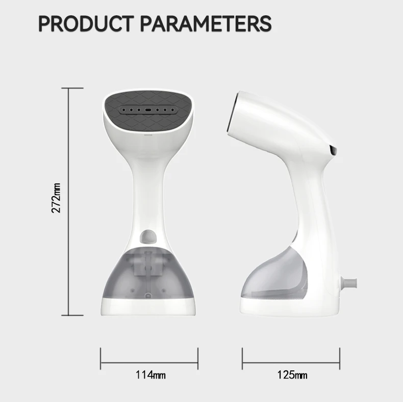 Handheld Garment Steamer and Iron 1400W Auto Shut-off Protection, Portable Wrinkle Remover Large Water Tank for Home Travel Use