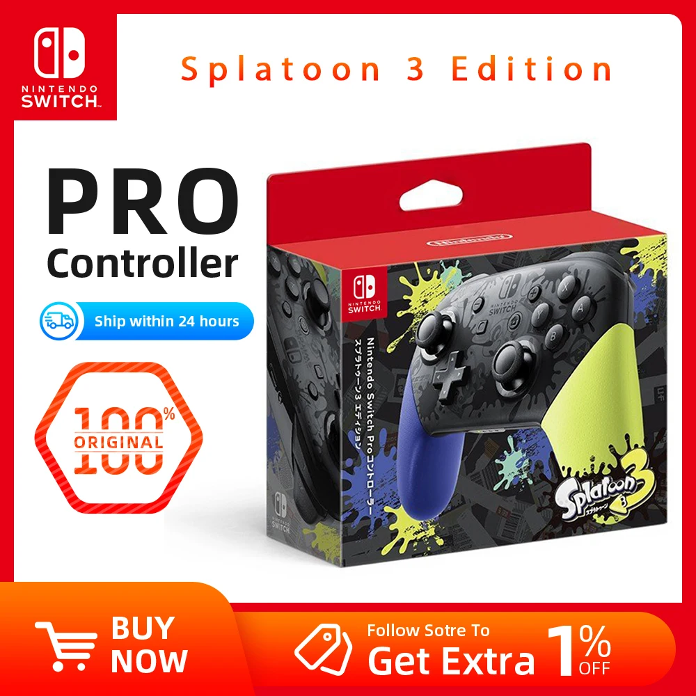 Review and Guide: The Nintendo Switch Pro Controller Splatoon 3 Edition (JP Edition)