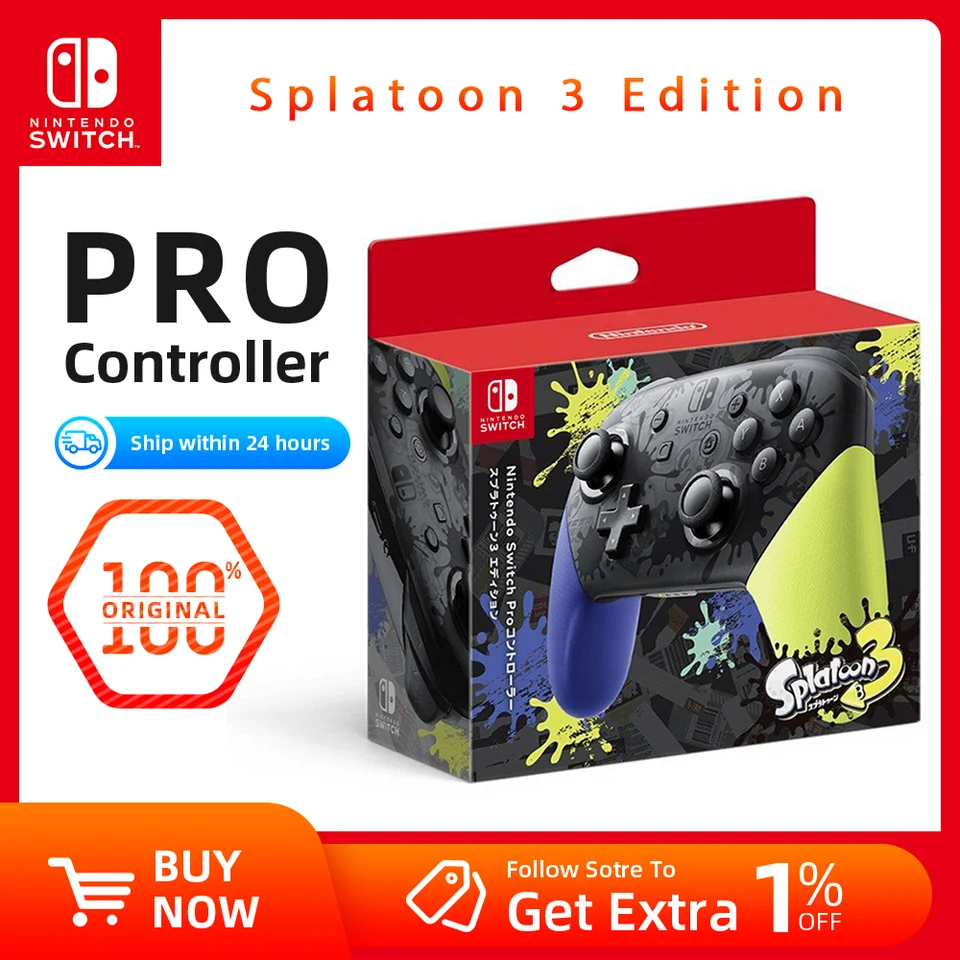 Nintendo Switch Switch Pro Controller Splatoon 3 Edition (JP