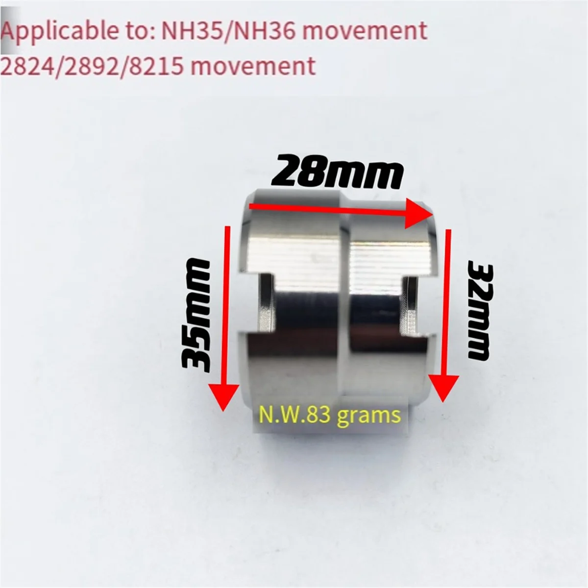 Watch Movement Holder Base Fixture Workstand for Nh35A Nh36 7S26 8200 2824 2836 Nh35 Movements Support Repair Tools