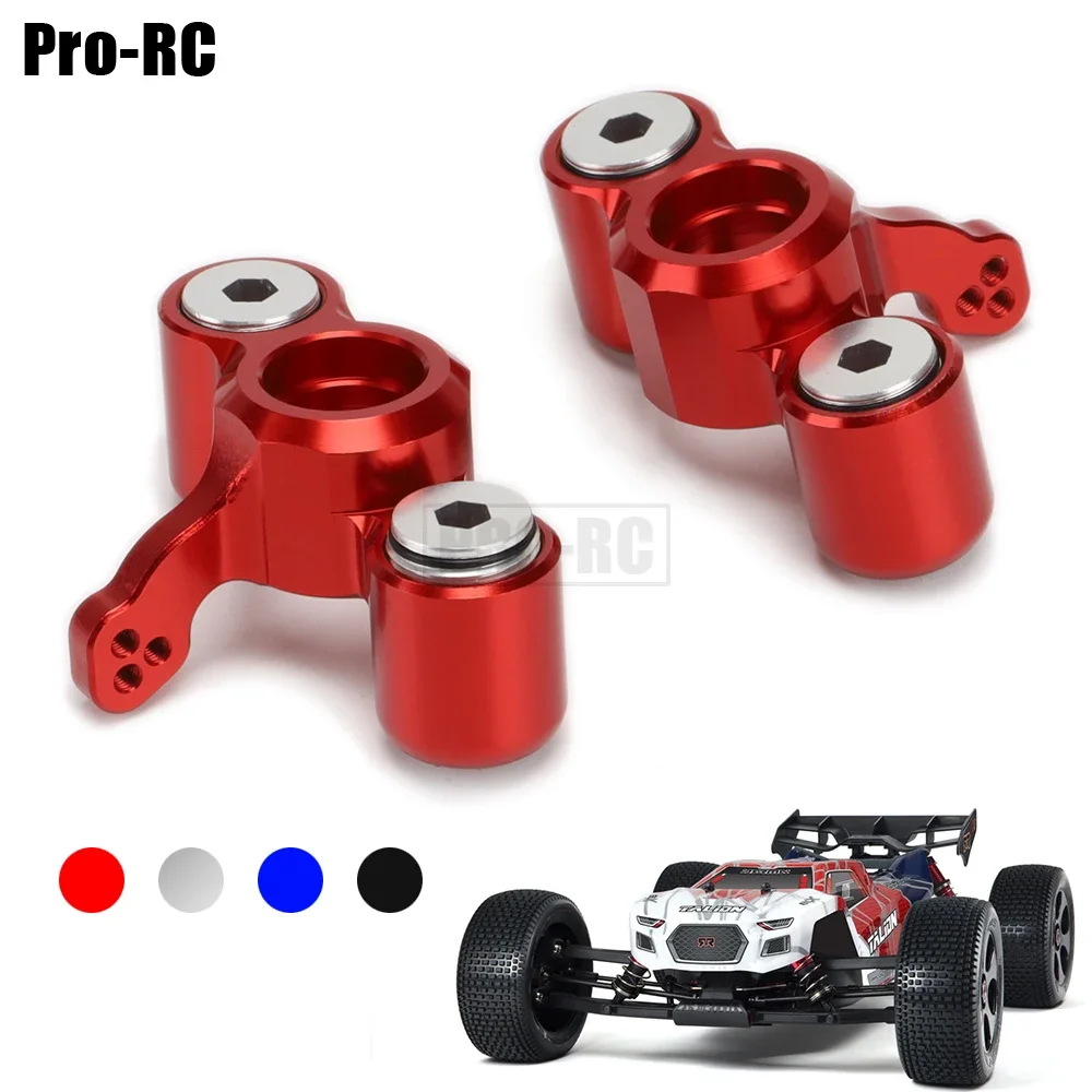 2Pcs Aluminum Front Steering Block AR330187 Composite Upgrade Parts for RC Car ARRMA 1/8 KRATON FELONY TALION 6S Accessories