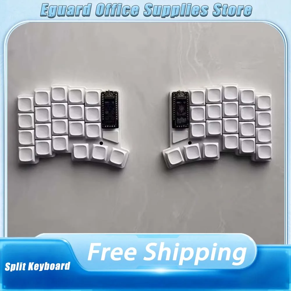 Corne 40% Split Keyboard Bluetooth NRF52840 Nicenano v2 With Screen ZMK Choc Switch Hotswap Corne Split Keyboard Kit Customized