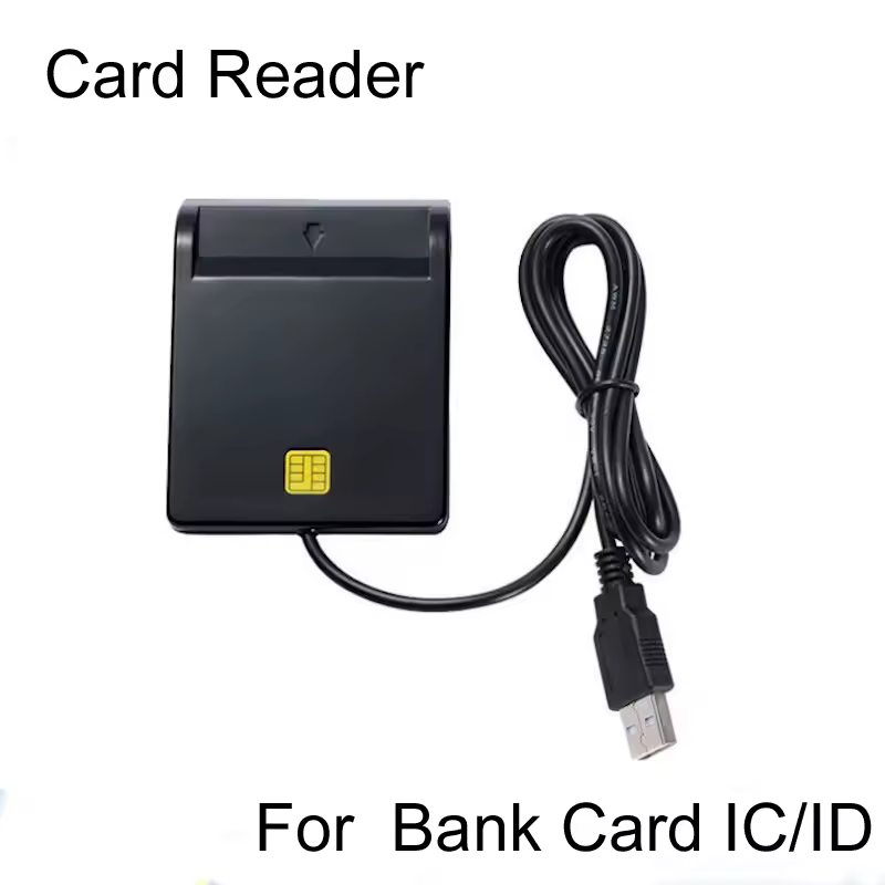 Usb 2.0 SIM חכם קורא כרטיס חכם עבור כרטיס בנק dnie atm cac/id emv קרקוראי USB-CCID iso 7816 עבור חלונות