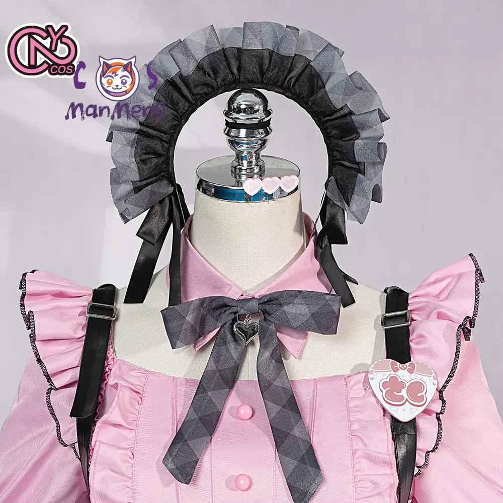 

Inui Toko Lize Helesta Lize Helesta Sasaki Saku Shiina Yuika Cosplay Costume Nijisanji New Girl Lolita Maid Dress Uniform