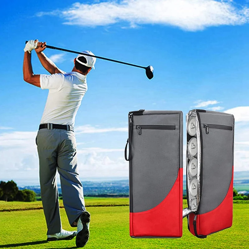 2 PCS Golf Cooler Bag,Golf Beer Cooler Sleeve For Adjustable Shoulder Strap Keep Canned Beverage Cold On The Golf Course