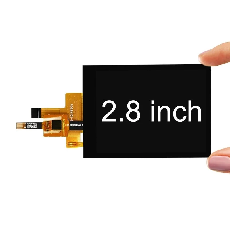 2.8 Inch Lcd Tft Display 240X320 300 Nit Industrial Touch Screen portable lcd screen