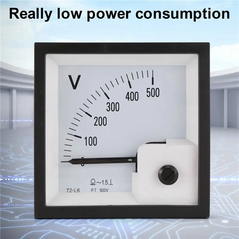 ABJN-72-L6 Voltmeter Pointer Type Voltage Meter Mechanical Header Pointer Meter Generator Set Part