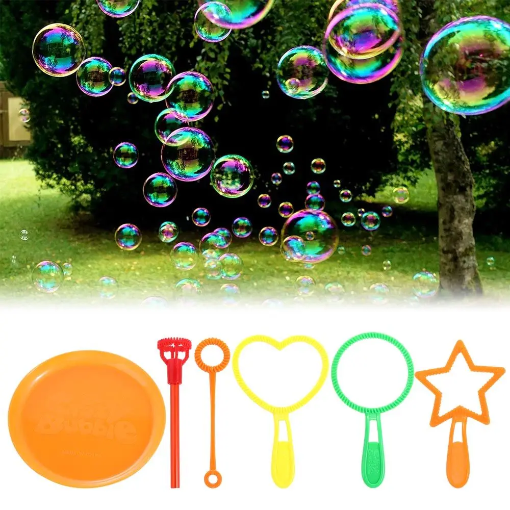 Funny Outdoor Summer Favorite Interactive Games Bubble Tool Bubble Toys Bubble Blower Bubble Wand Tool Bubble Stick