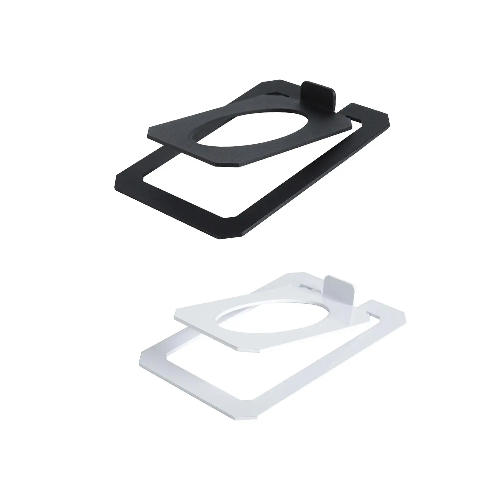 Desktop Speaker Stand Tilted Metal External Riser for Computer Equipment