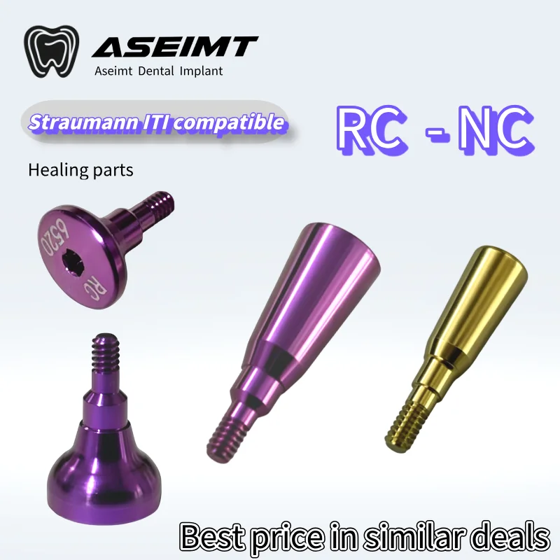 Titanium Grade 5 Healing Abutment for Straumann Professional OEM-ODM Medical Dental Consumables Made in Factory Direct
